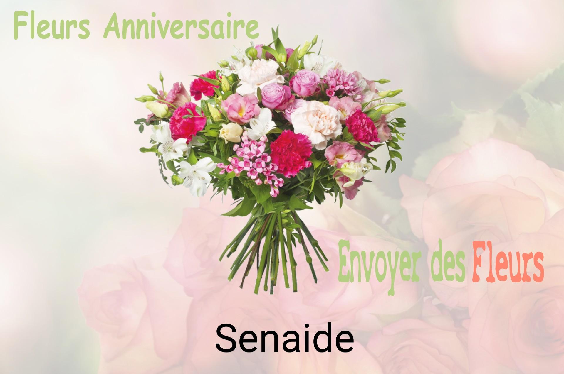 Bouquet de fleurs d’anniversaire livré à Senaide